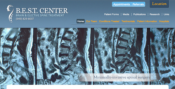 Best Center OC top header